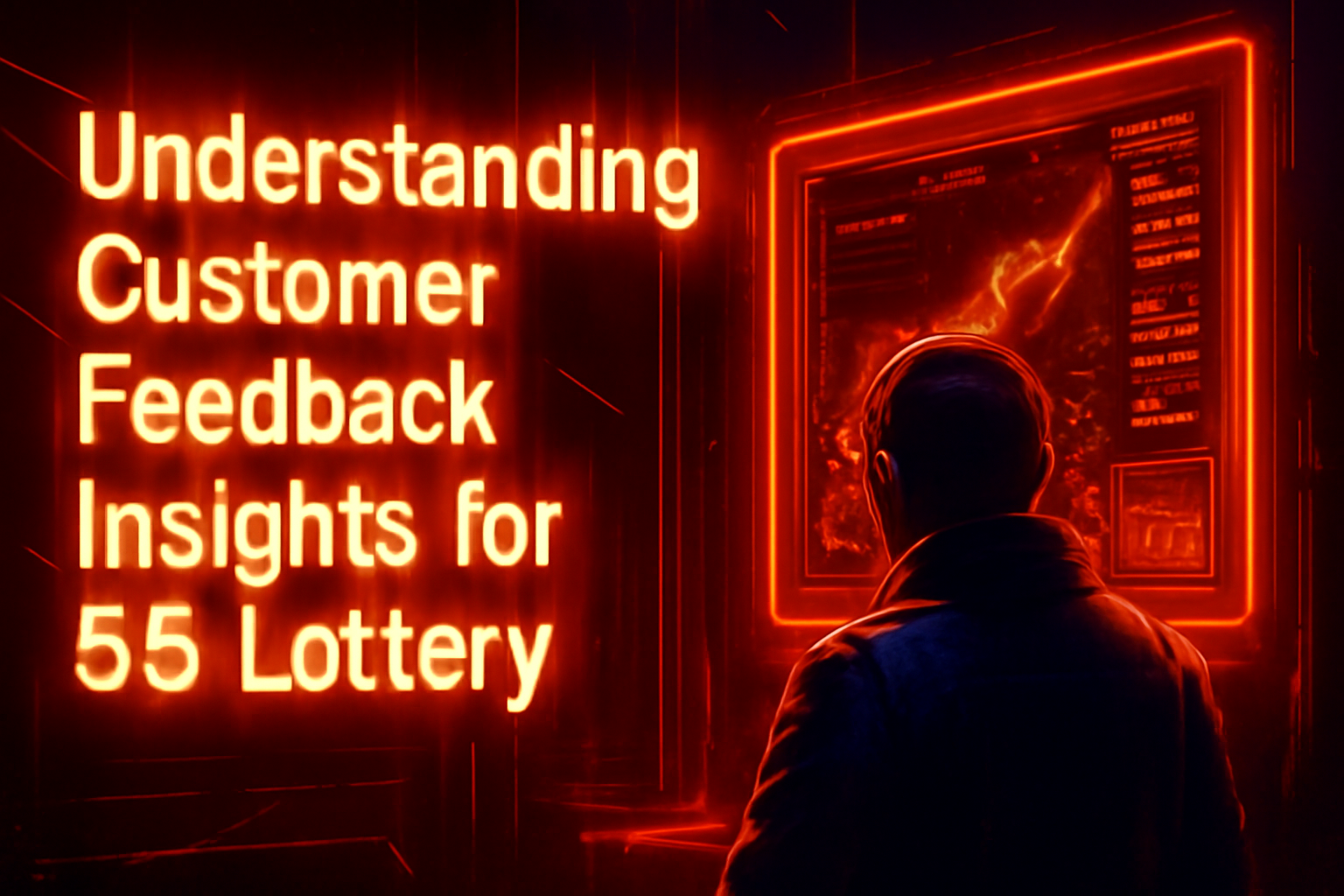 Informational scene depicting assistance options for 55 Lottery Help.