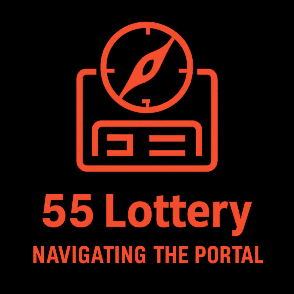 Icon symbolizing guidance for the 55 Lottery Portal.
