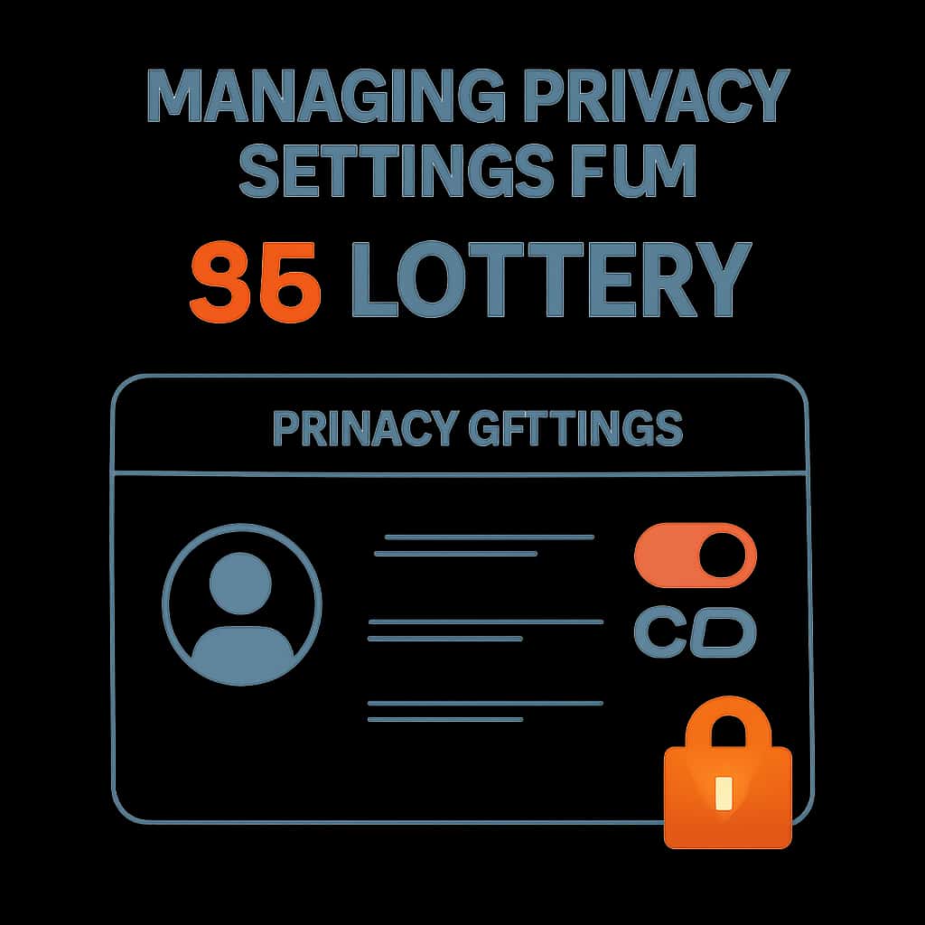 Illustration of privacy settings for 55 Lottery.