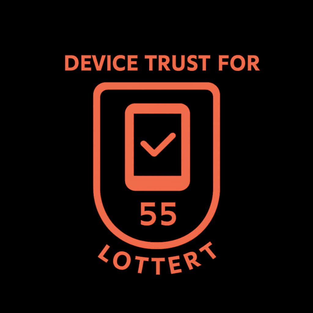 Icon representing Device Trust for 55 Lottery.